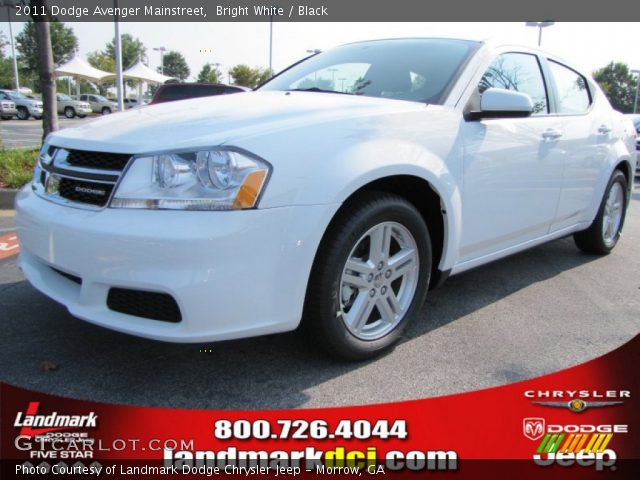 2011 Dodge Avenger Mainstreet in Bright White
