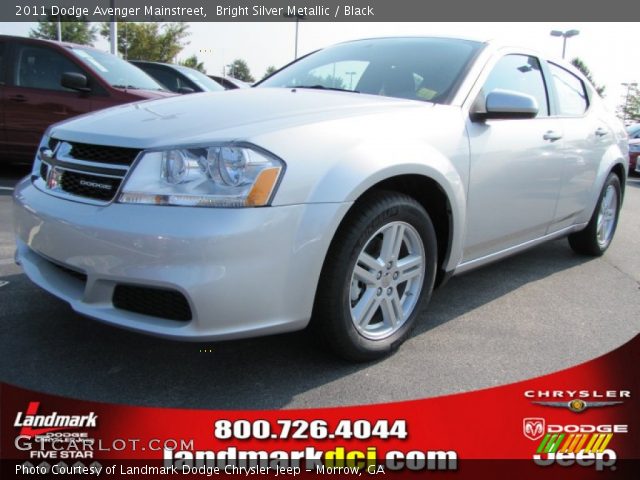 2011 Dodge Avenger Mainstreet in Bright Silver Metallic