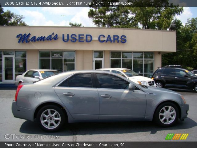 2008 Cadillac CTS 4 AWD Sedan in Light Platinum