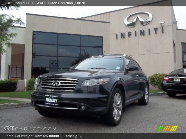 2008 Infiniti FX 35 AWD in Black Obsidian