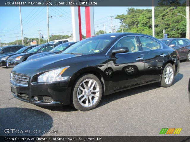 2009 Nissan Maxima 3.5 S in Super Black