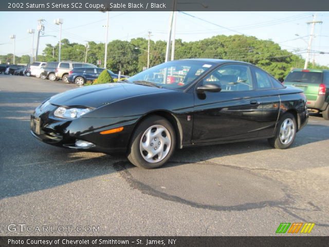 2002 Saturn S Series SC2 Coupe in Sable Black