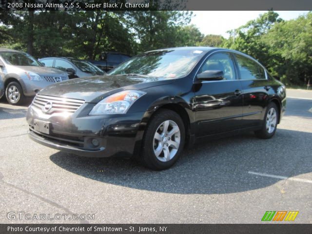 2008 Nissan Altima 2.5 S in Super Black