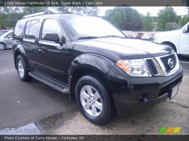2008 Nissan Pathfinder SE 4x4 in Super Black