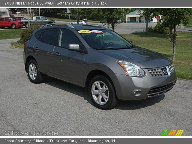 2008 Nissan Rogue SL AWD in Gotham Gray Metallic