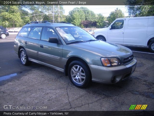 2004 Subaru Outback Wagon in Seamist Green Pearl