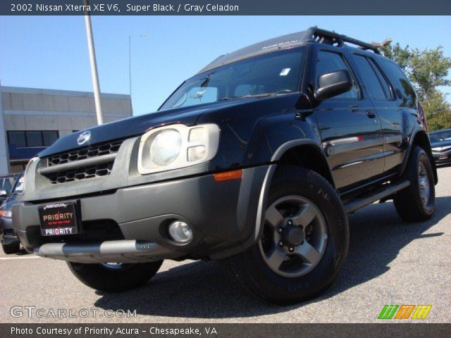 2002 Nissan Xterra XE V6 in Super Black