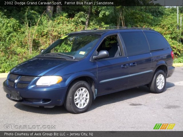 2002 Dodge Grand Caravan Sport in Patriot Blue Pearl