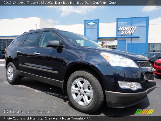 2012 Chevrolet Traverse LS AWD in Dark Blue Metallic