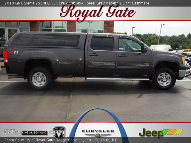 2010 GMC Sierra 2500HD SLT Crew Cab 4x4 in Steel Gray Metallic