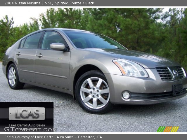 2004 Nissan Maxima 3.5 SL in Spirited Bronze