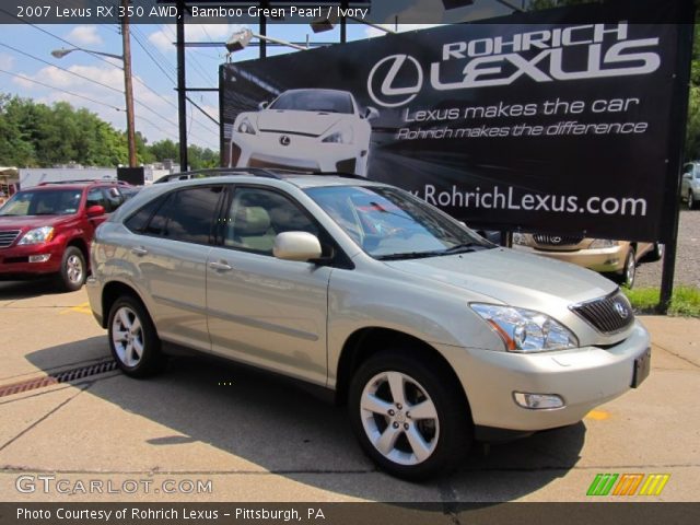 2007 Lexus RX 350 AWD in Bamboo Green Pearl