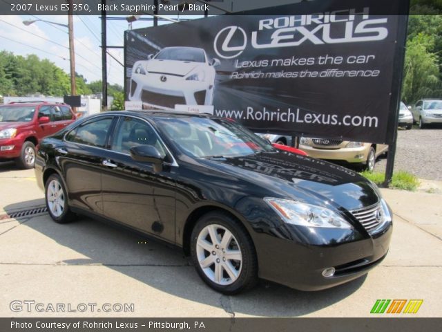 2007 Lexus ES 350 in Black Sapphire Pearl