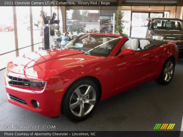2011 Chevrolet Camaro LT/RS Convertible in Victory Red