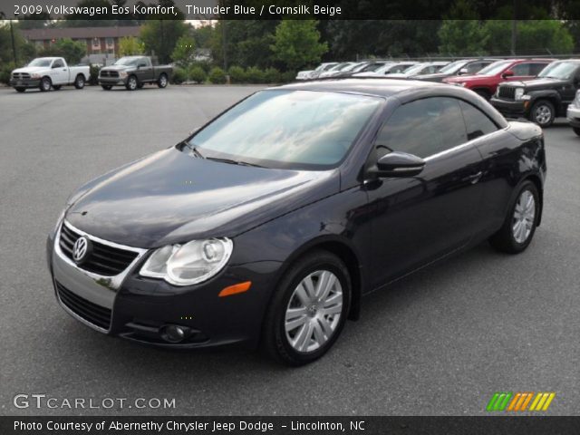 2009 Volkswagen Eos Komfort in Thunder Blue