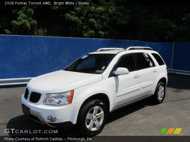 2008 Pontiac Torrent AWD in Bright White