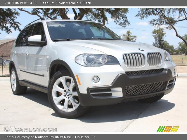 2008 BMW X5 4.8i in Titanium Silver Metallic