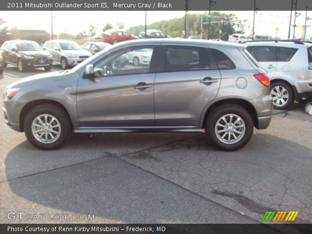 2011 Mitsubishi Outlander Sport ES in Mercury Gray