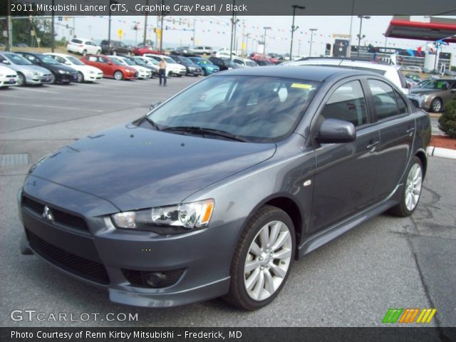 2011 Mitsubishi Lancer GTS in Graphite Gray Pearl