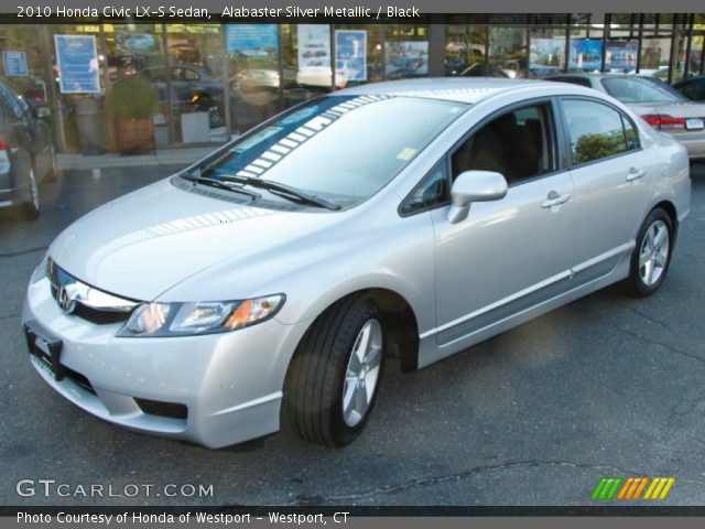 2010 Honda Civic LX-S Sedan in Alabaster Silver Metallic