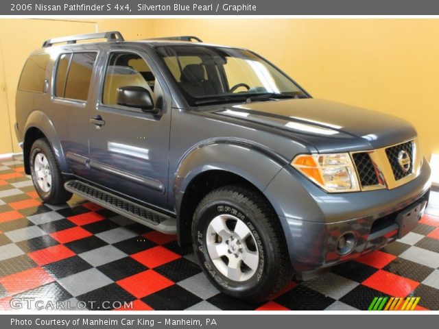 2006 Nissan Pathfinder S 4x4 in Silverton Blue Pearl