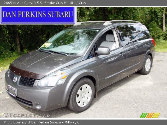 2005 Nissan Quest 3.5 S in Smoke Gray Metallic