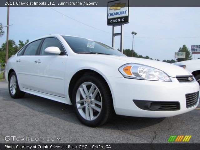 2011 Chevrolet Impala LTZ in Summit White