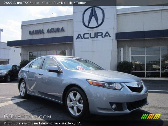2009 Acura TSX Sedan in Glacier Blue Metallic