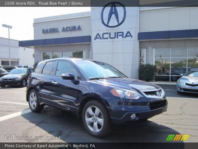 2008 Acura RDX  in Royal Blue Pearl