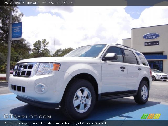 2012 Ford Escape XLT in White Suede