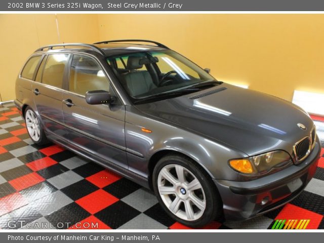 2002 BMW 3 Series 325i Wagon in Steel Grey Metallic