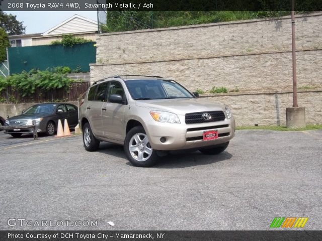 2008 Toyota RAV4 4WD in Savannah Metallic