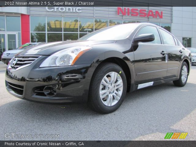 2012 Nissan Altima 2.5 S in Super Black