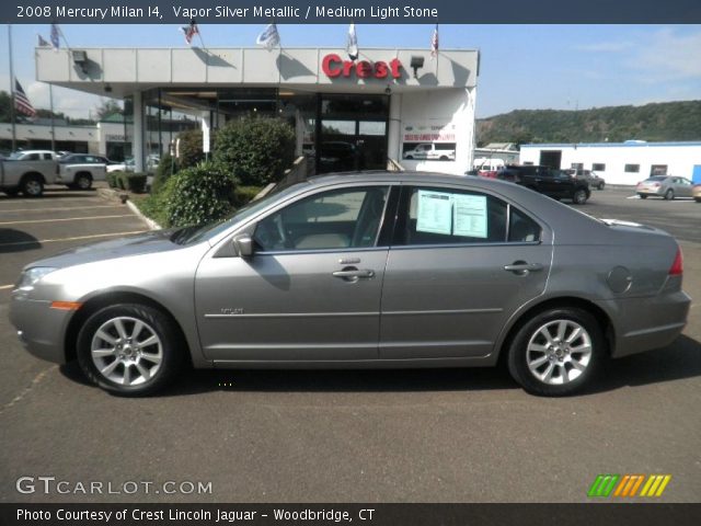 2008 Mercury Milan I4 in Vapor Silver Metallic