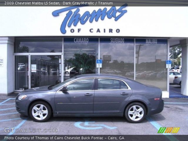 2009 Chevrolet Malibu LS Sedan in Dark Gray Metallic