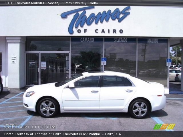 2010 Chevrolet Malibu LT Sedan in Summit White