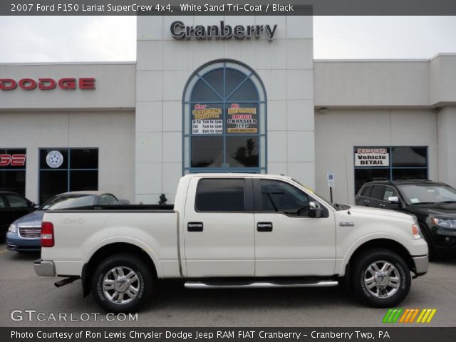 2007 Ford F150 Lariat SuperCrew 4x4 in White Sand Tri-Coat