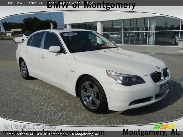 2006 BMW 5 Series 530i Sedan in Alpine White