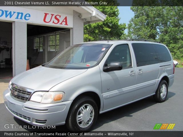 2001 Chevrolet Venture LS in Silvermist Metallic
