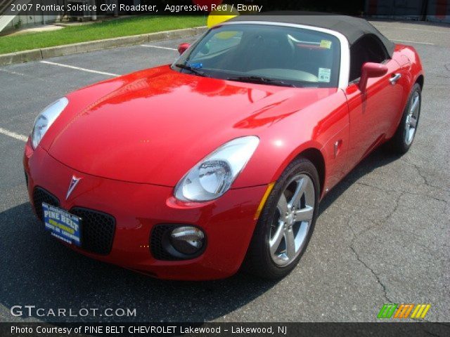 2007 Pontiac Solstice GXP Roadster in Aggressive Red