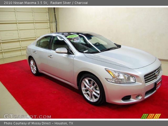 2010 Nissan Maxima 3.5 SV in Radiant Silver