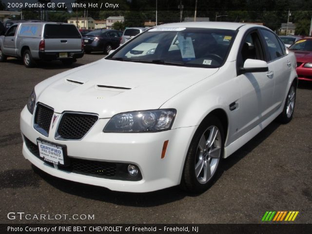 2009 Pontiac G8 GT in White Hot
