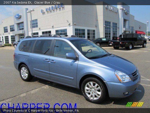 2007 Kia Sedona EX in Glacier Blue