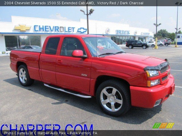 2004 Chevrolet Silverado 1500 SS Extended Cab AWD in Victory Red