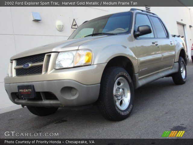 2002 Ford Explorer Sport Trac  in Harvest Gold Metallic