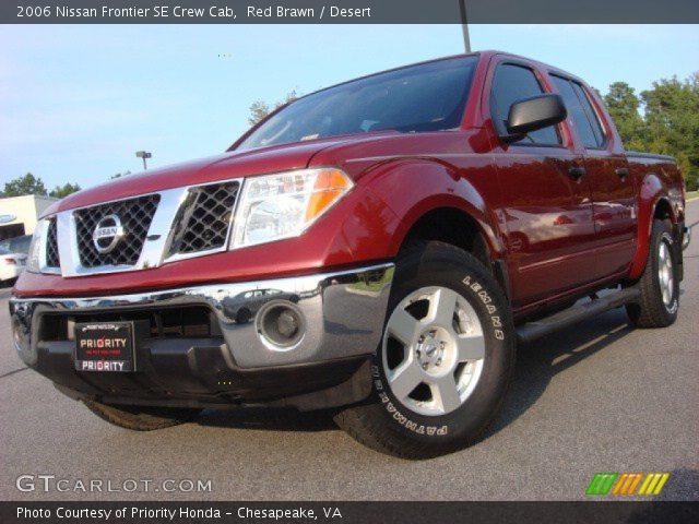 2006 Nissan Frontier SE Crew Cab in Red Brawn