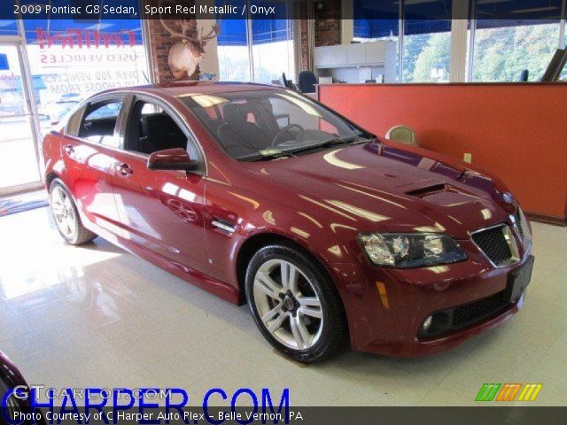 2009 Pontiac G8 Sedan in Sport Red Metallic