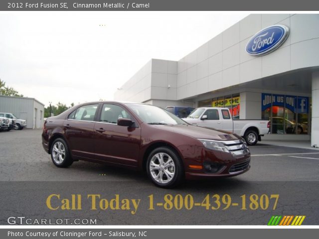 2012 Ford Fusion SE in Cinnamon Metallic