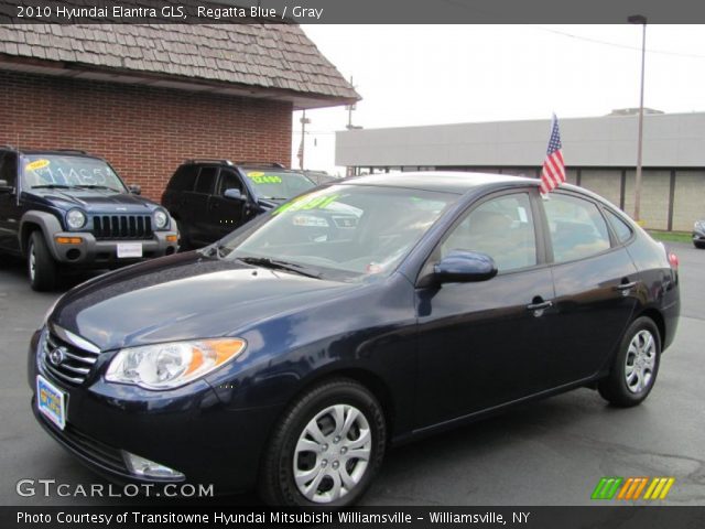 2010 Hyundai Elantra GLS in Regatta Blue