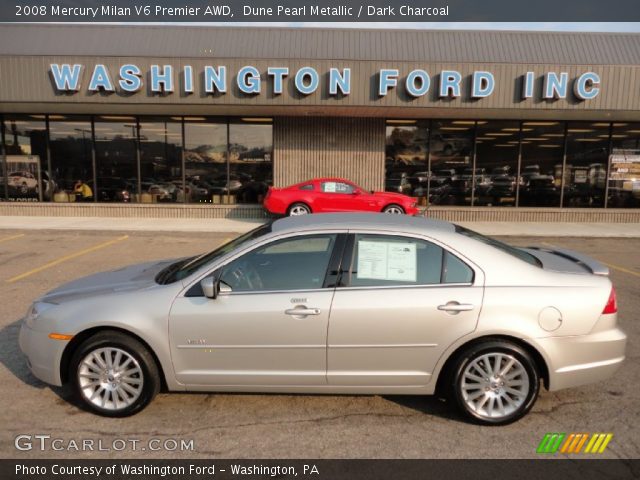 2008 Mercury Milan V6 Premier AWD in Dune Pearl Metallic